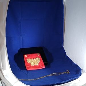 Kenneth Jay Lane butterfly crossbody bag